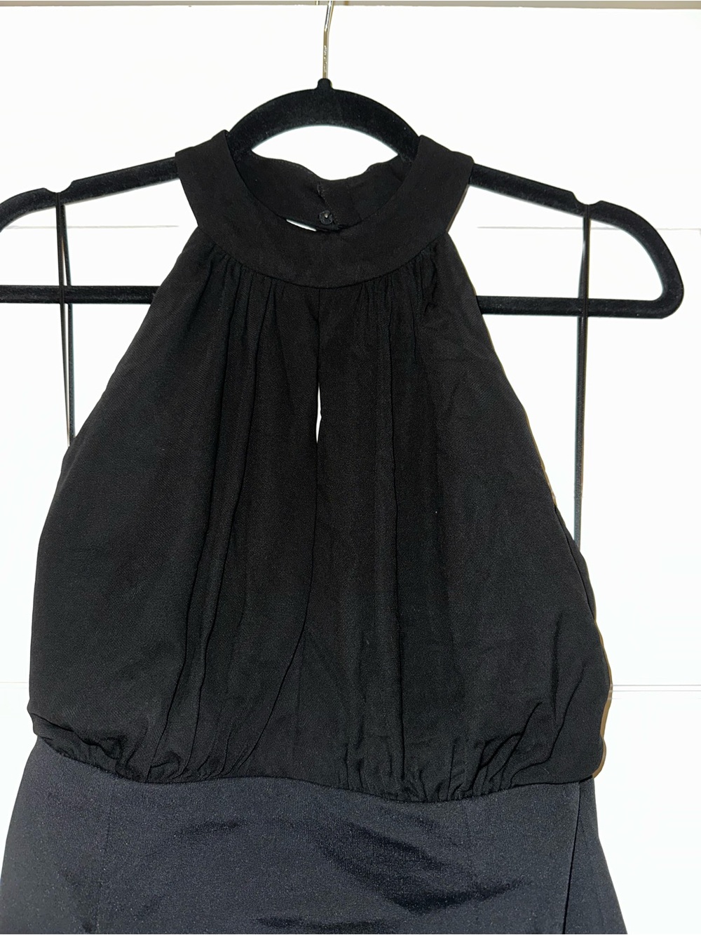 Alexander McQueen Black Halter Neck Cocktail Dress Size IT 40 / US 4 - Picture 3 of 9